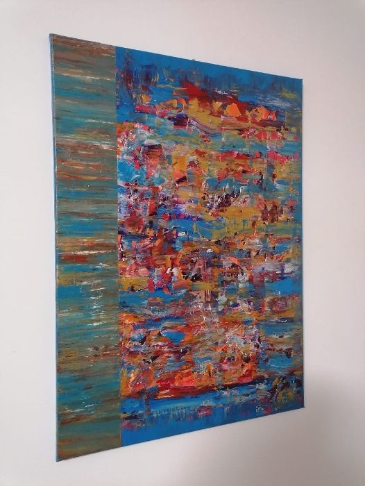 Tablouri abstracte - 50x70 cm - acrilice pe panza