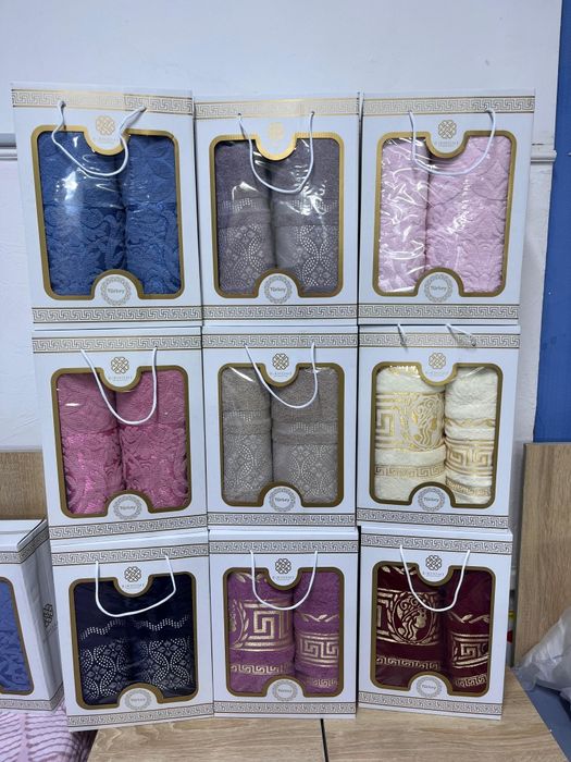 2в1 набор полотенца