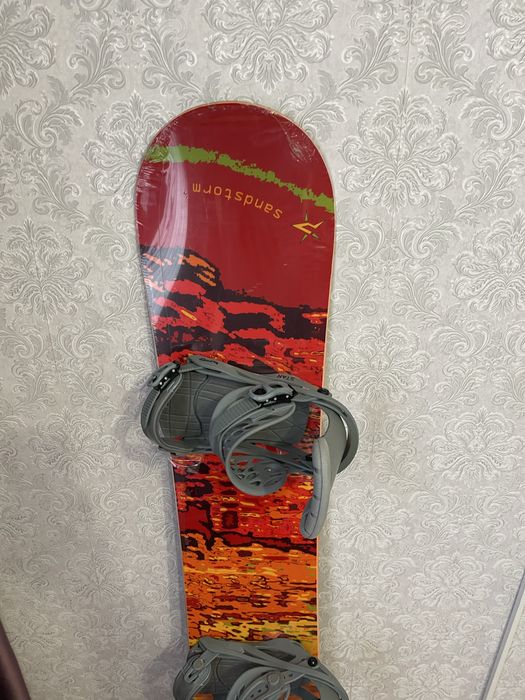 Placa snowboard 150 cm cu legaturi