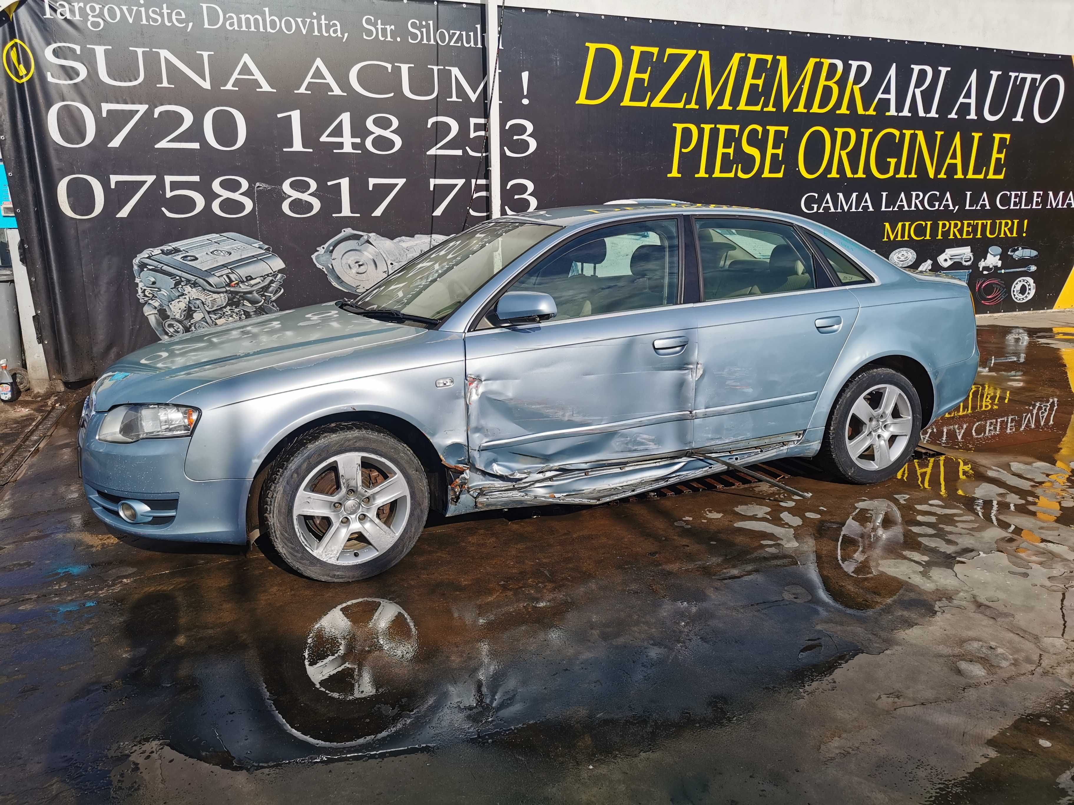 Dezmembrez audi a4 b7 2.0/bara fata a4 b7/usa a4/far a4/capota a4/