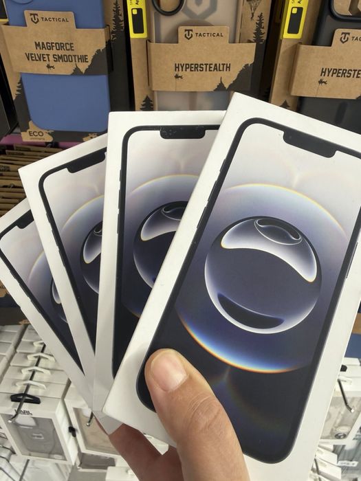 iPhone 16e 128 black,запечатани,чисто нови