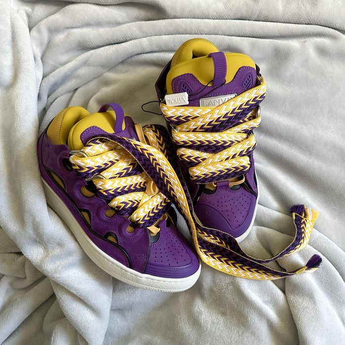 Lanvin Curb Purple Lakers