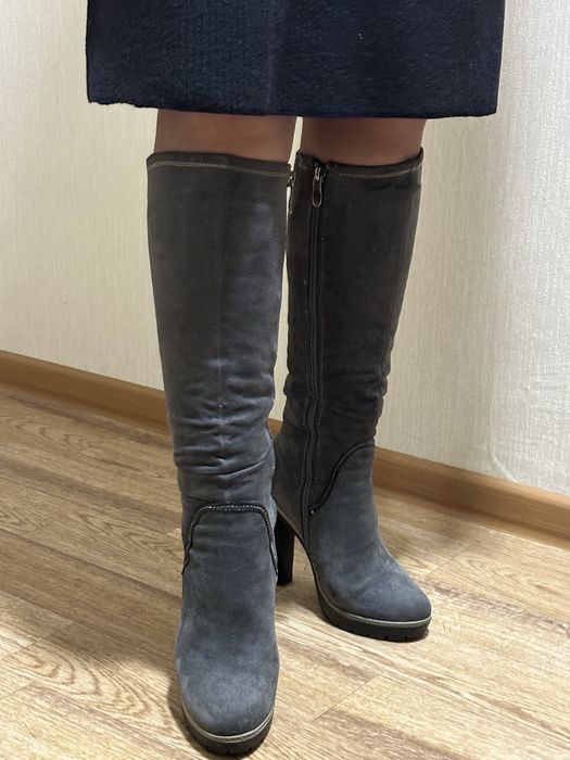 Сапоги зимние, натуральный мех, 36 размер