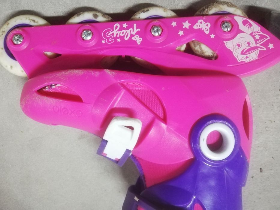 Продавам детски ролери и наколенки с налакадници