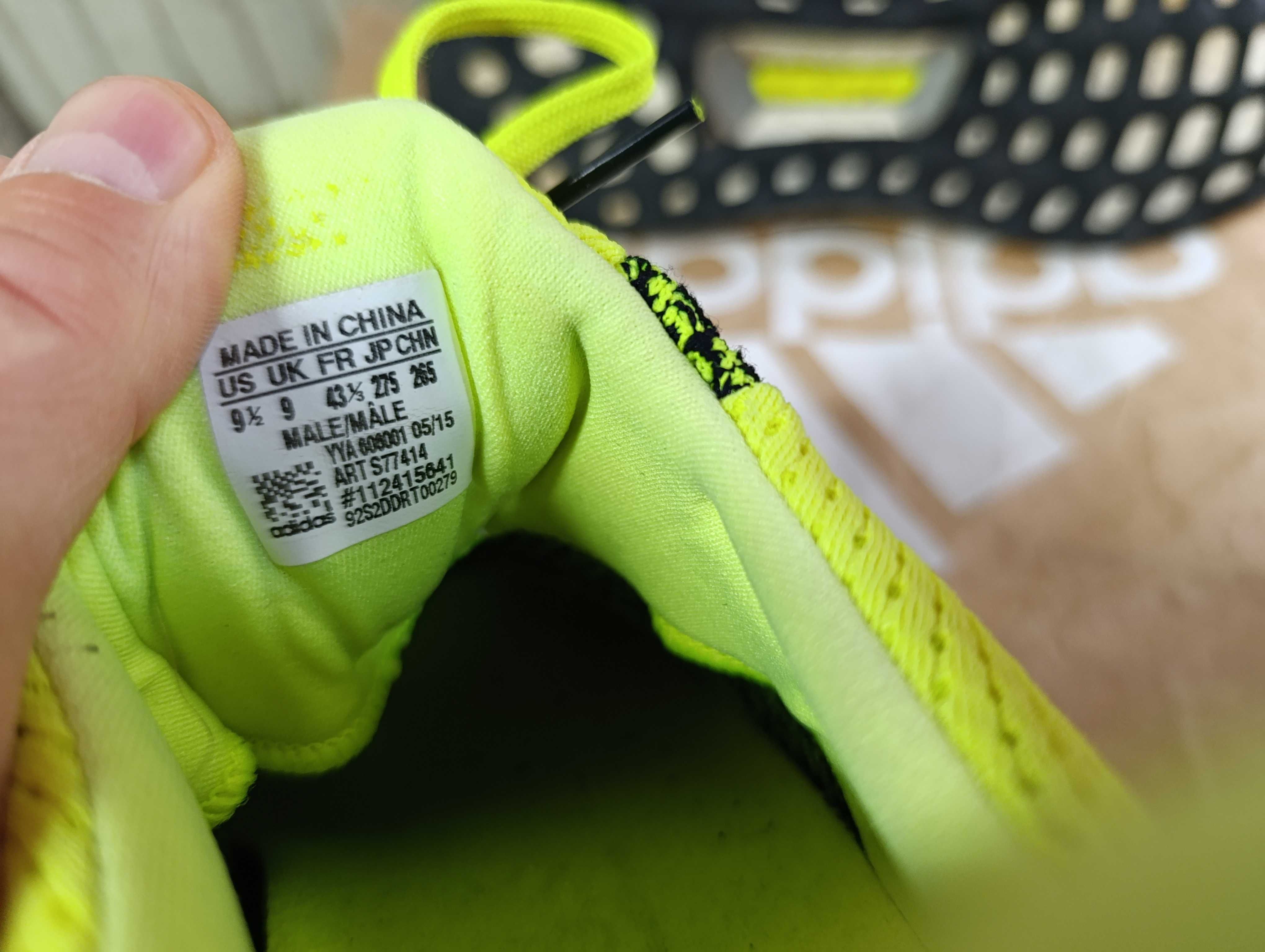 adidas Ultra Boost 1.0 Solar Yellow''оригинални маратонки 43 номер