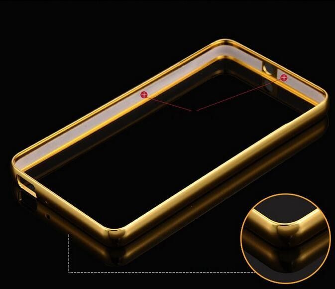 Husa / Bumper aluminiu + spate acril Oglinda pt. Google Pixel