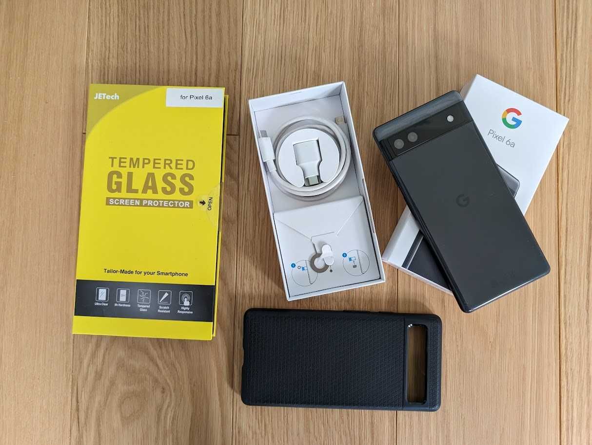 Google Pixel 6a - Unlocked Android 5G Smartphone - Charcoal