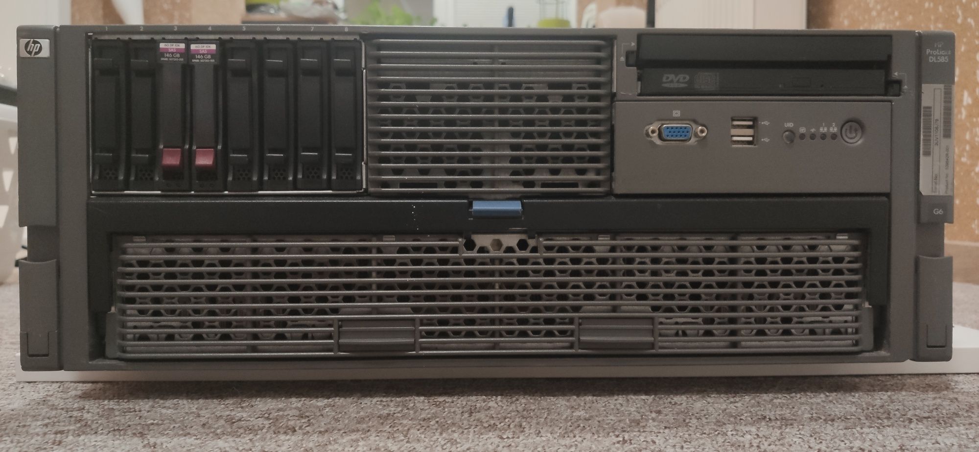 HP ProLiant DL585 Server 4CPU 24Cores 32GB