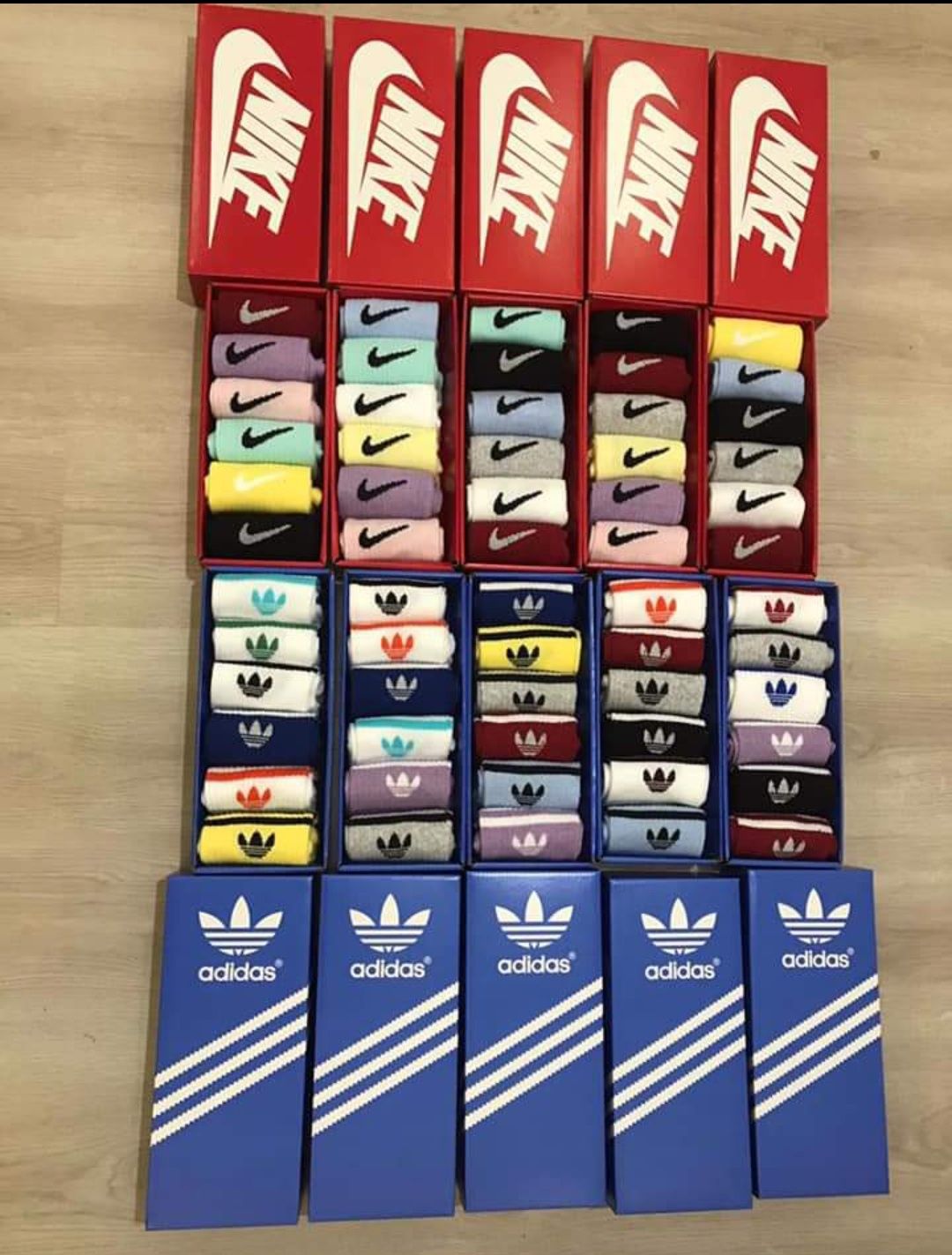 Спортни чорапи Nike, Jordan, Adidas