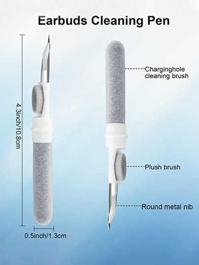 Мултифункционална почистваща четка за слушалки