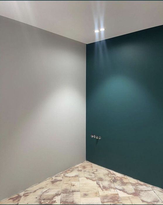 Побелит стен, закатка стен, покраска стен эмулсия