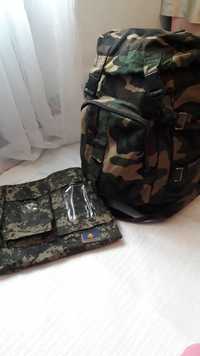 Военный рюкзак спальный мешок