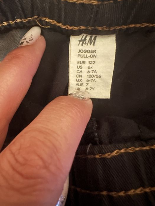 Pantaloni baiat H&M 7-8 ani
