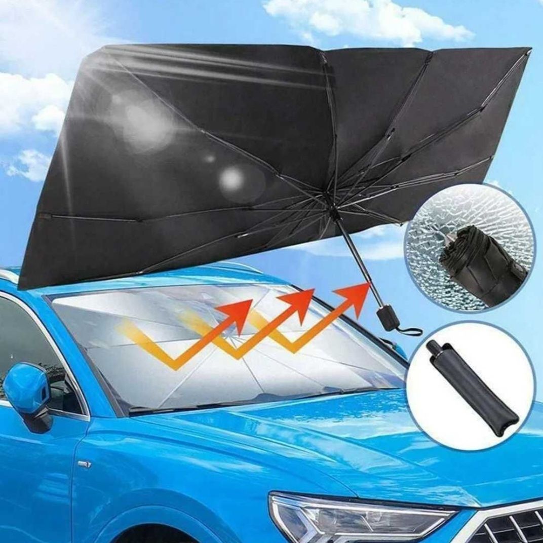 Солнцезащитный зонт на лобовое стекло
