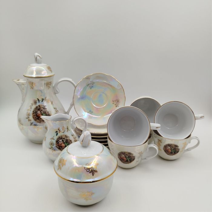 Оригинал; ГДР; Чайный сервиз Мадонна GDR KAHLA 60-е г; в отл.состоянии