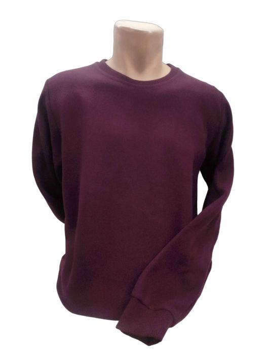 мужской свитшот бордового цвета от 48 по 58 размера 100% хопок