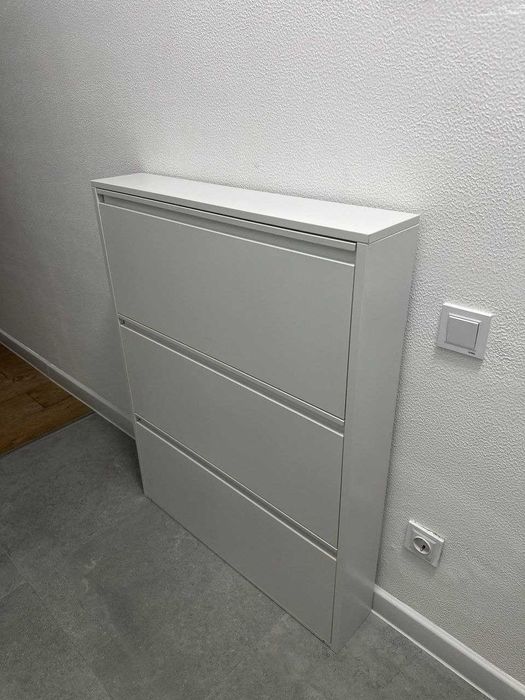 Обувной настенный шкаф/ шкаф для прихожки/ шкаф для обуви/ узкий шкаф