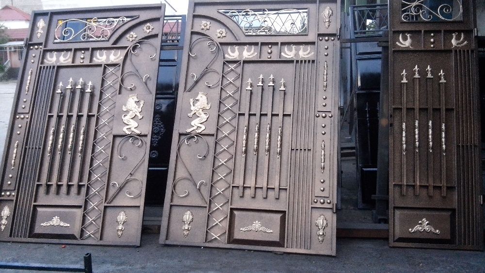 Ворота любых типов - Хайтек, Казах St., Евростиль, Классика !