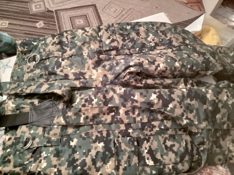 Зима штаны женские М и камуфляж 50