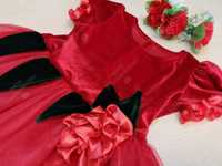 Costum garoafa rochita  rosie copii serbare spectacol halloween