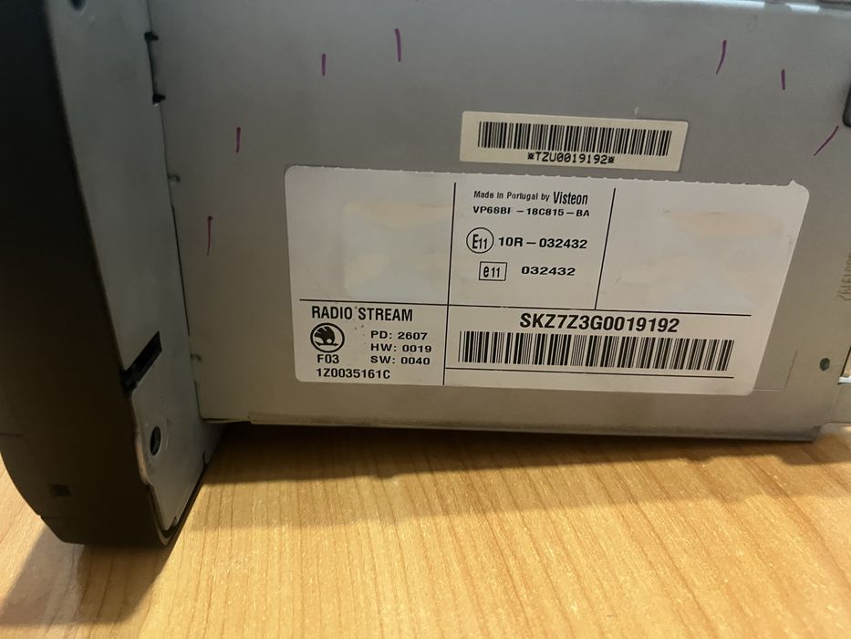 Radio Skoda octavia 2 “Stream mp3”