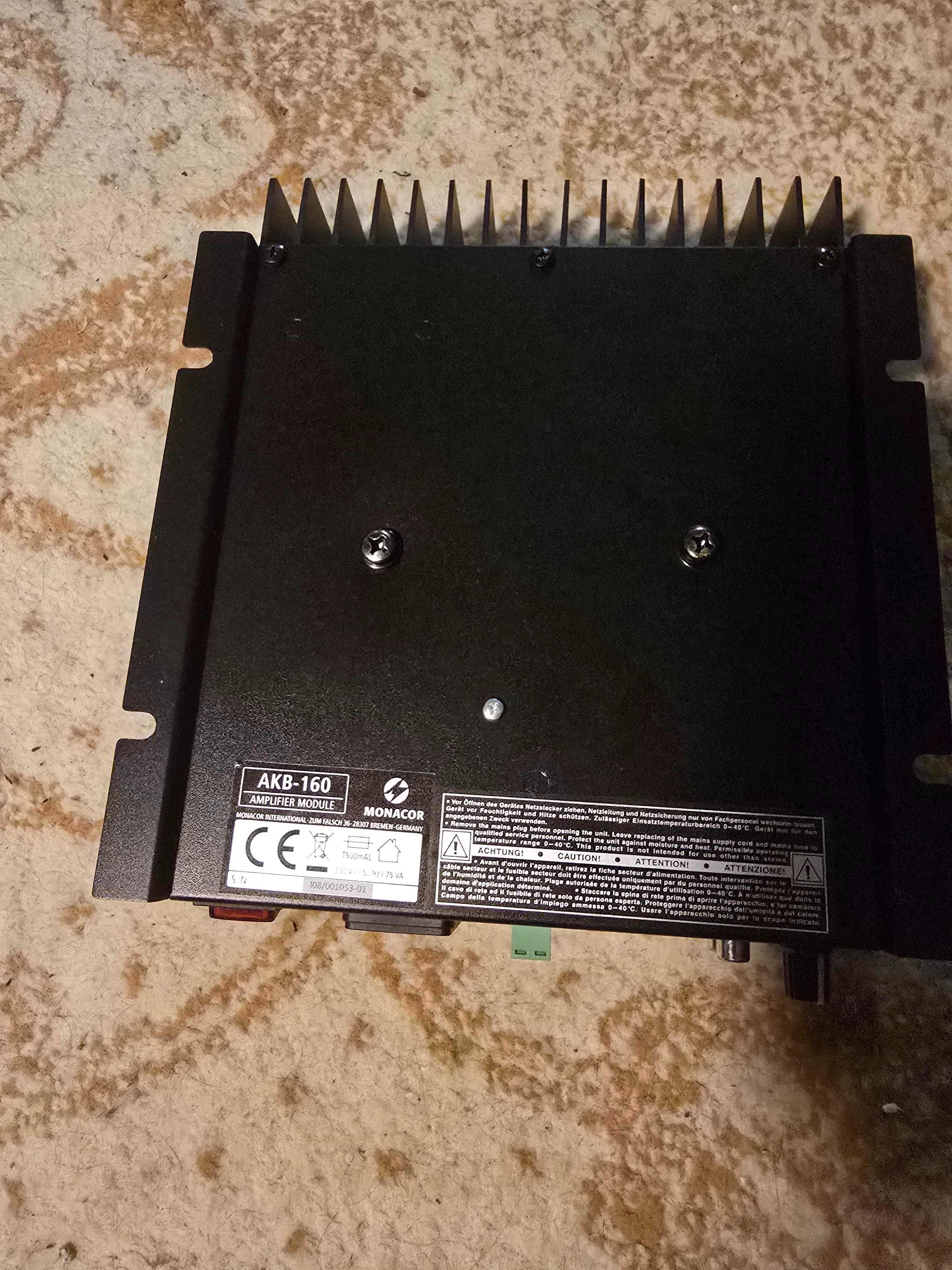 Amplificator Monacor AKB-160 - 40Watti