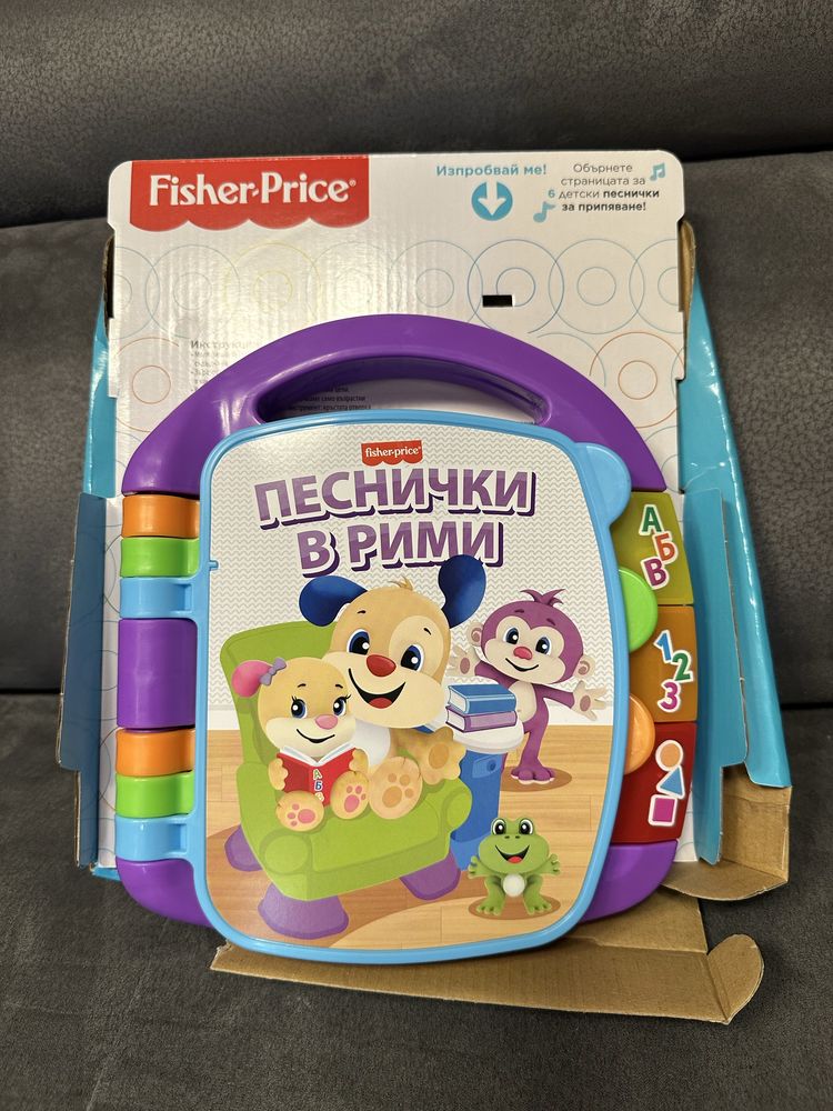 Музикална книга Fisher-Price