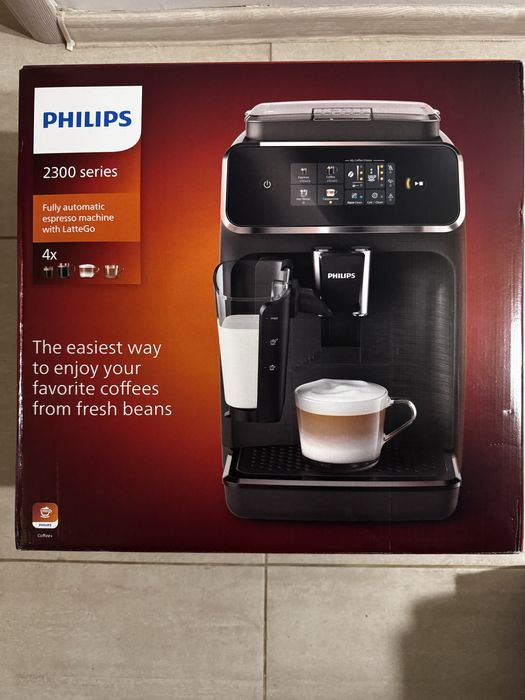 Espressor Philips LatteGo 2333/40 alb