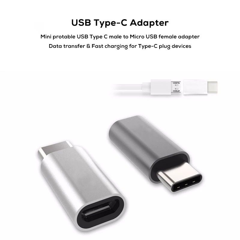 Mufa adaptoare conectare telefon mini usb type-c tipe tip c