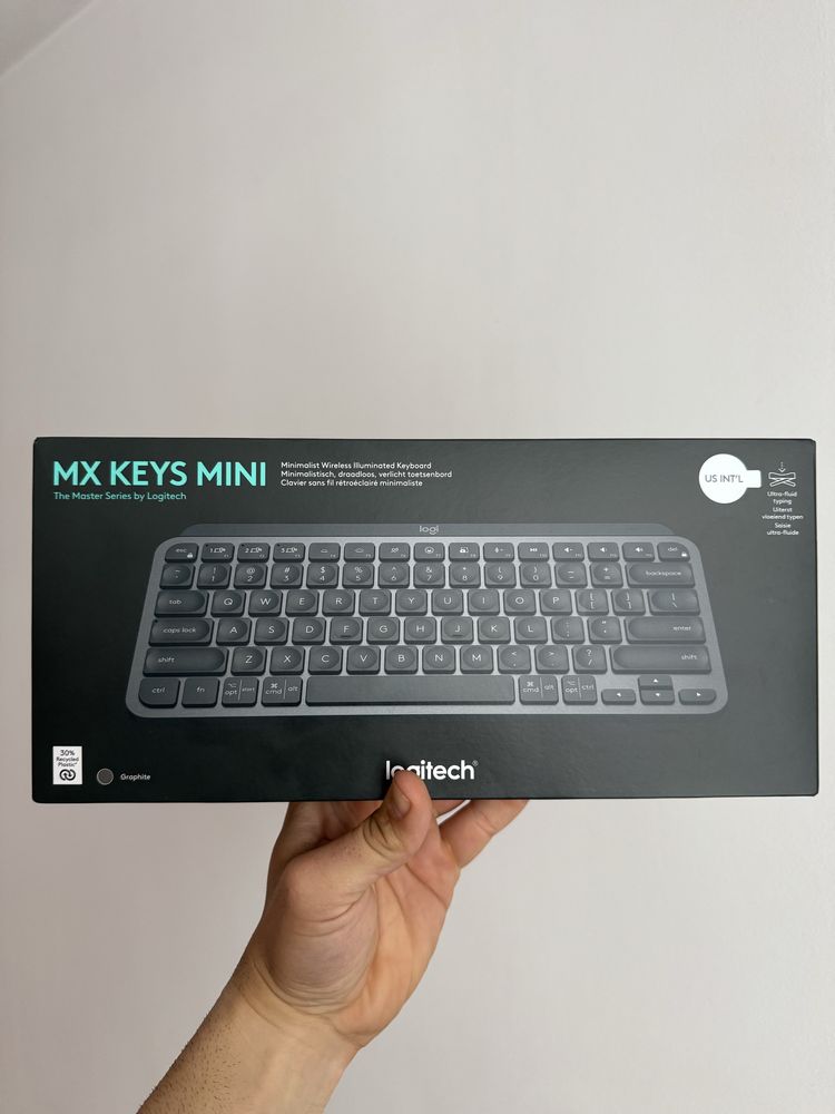 Клавятура Logitech MX Keys MINI Wireless Iluminated keyboard