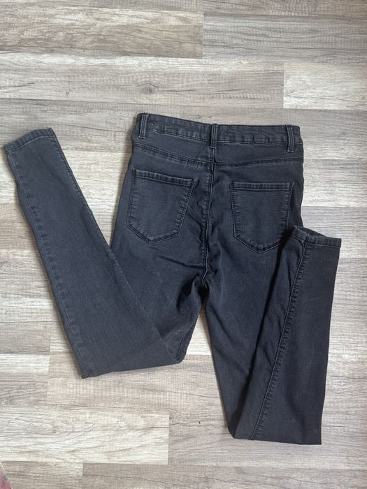 Дамски еластични дънки с висока талия размер S