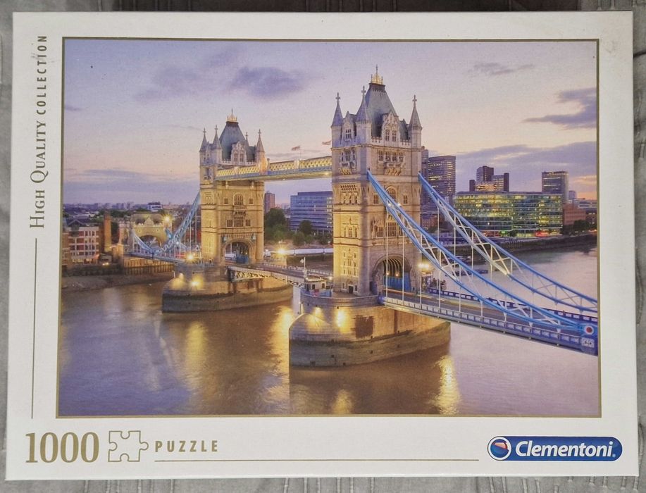 Clementoni пъзел 1000 части Tower Bridge