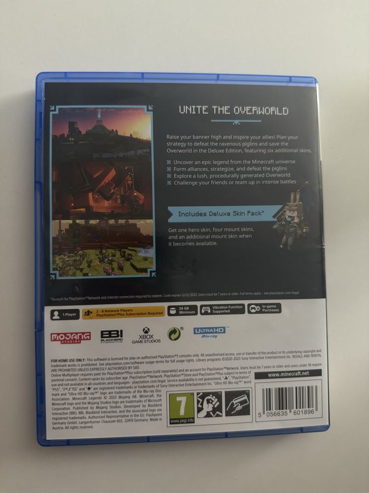 Minecraft Legends Deluxe PS5