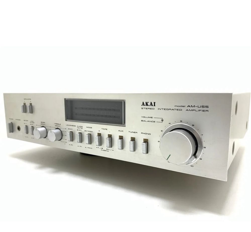 Statie audio profesionala hi fi akai am u 55 vintage 1981 55W canal