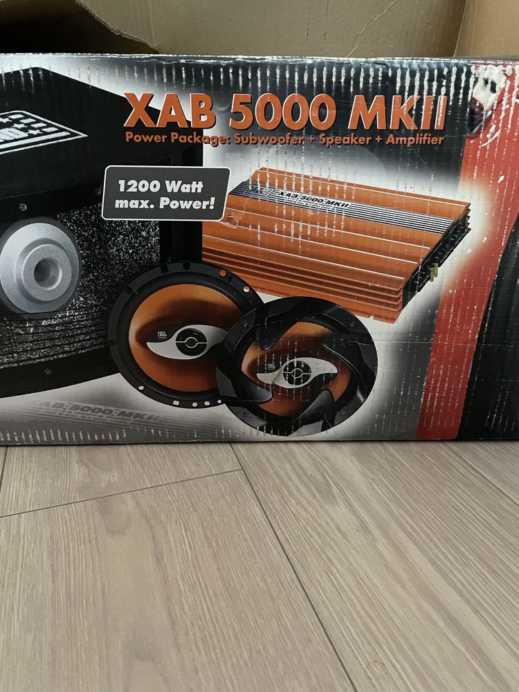 Subwoofer XAB 5000 MKII 1200W