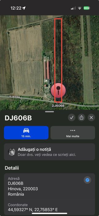 Vand teren Bistrita MH