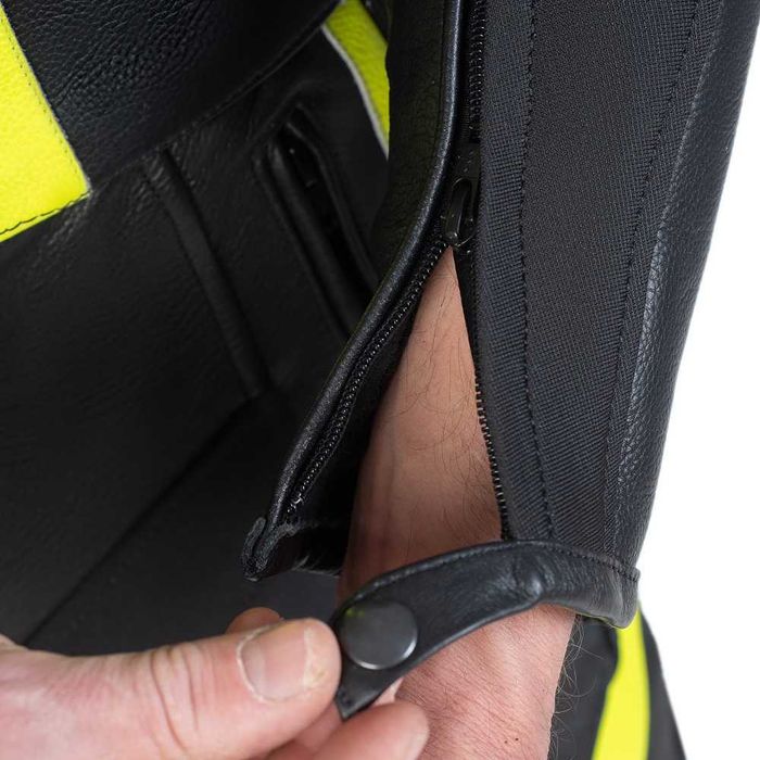 Светлоотразително кожено яке за мотор СКОРПИОН