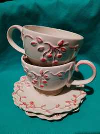 Franța - casetă ceramică tip Ou și un set pentru ceai Amadeus