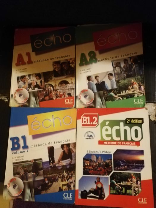 Écho Junior A1/B1, Écho A1, A2, B1, B1'2, Campus, Junior plus 1,2,3
