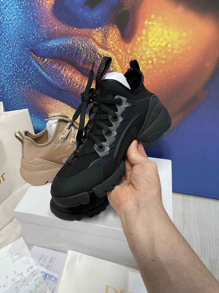 Adidasi Christian Dior D-Connect piele naturala Full Box