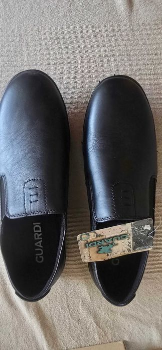 Нови мъжки спортно-елегантни обувки Guardi от естествена кожа, н-р 42