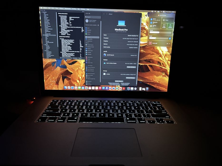 Macbook Pro 2015 i7 512Gb