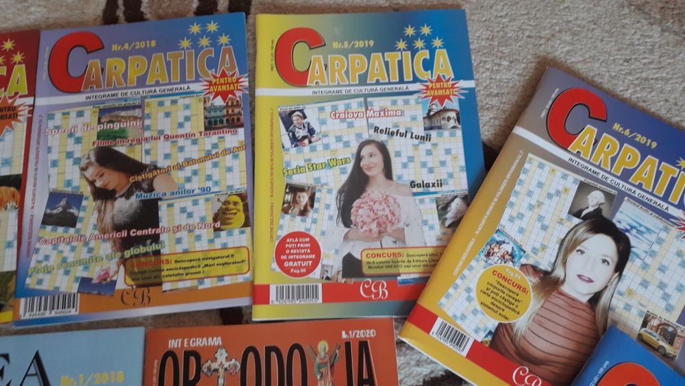 Colectia de integrame Carpatica + Integ Lumea Animalelor si Ortodoxia