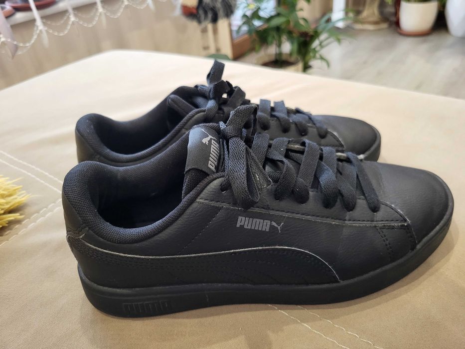 Puma Спортни обувки Rickie Classic с еко кожа за момче, 39 номер