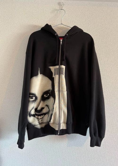Supreme × Aphex Twin Zip Up hoodie
