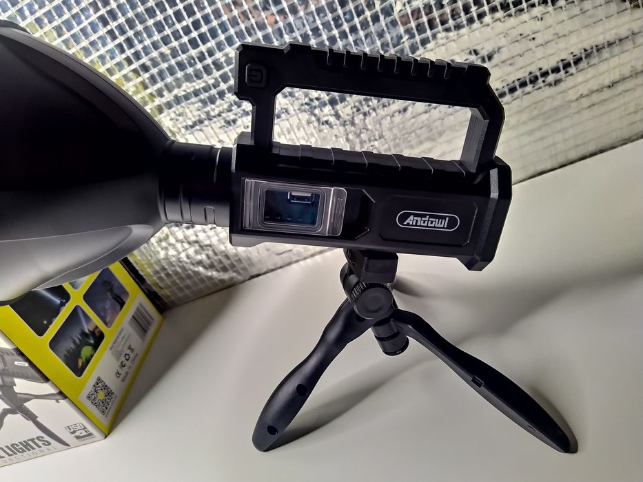 Lanterna Andowl Q-L445 Led Cree XHP90.2 SUA, PROIECTOR 16CM OFERTA!
