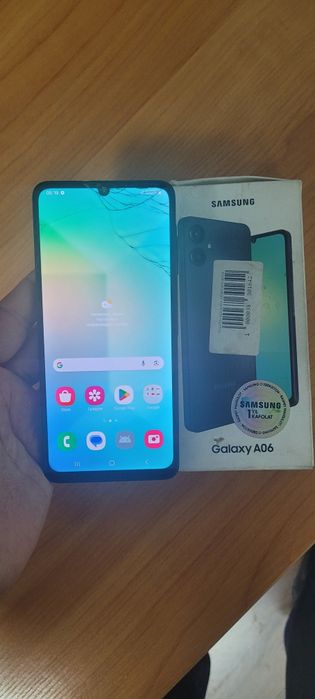 Samsung Galaxy A06 8/128GB Black Original 2025 Karobka Holati Yaxshi