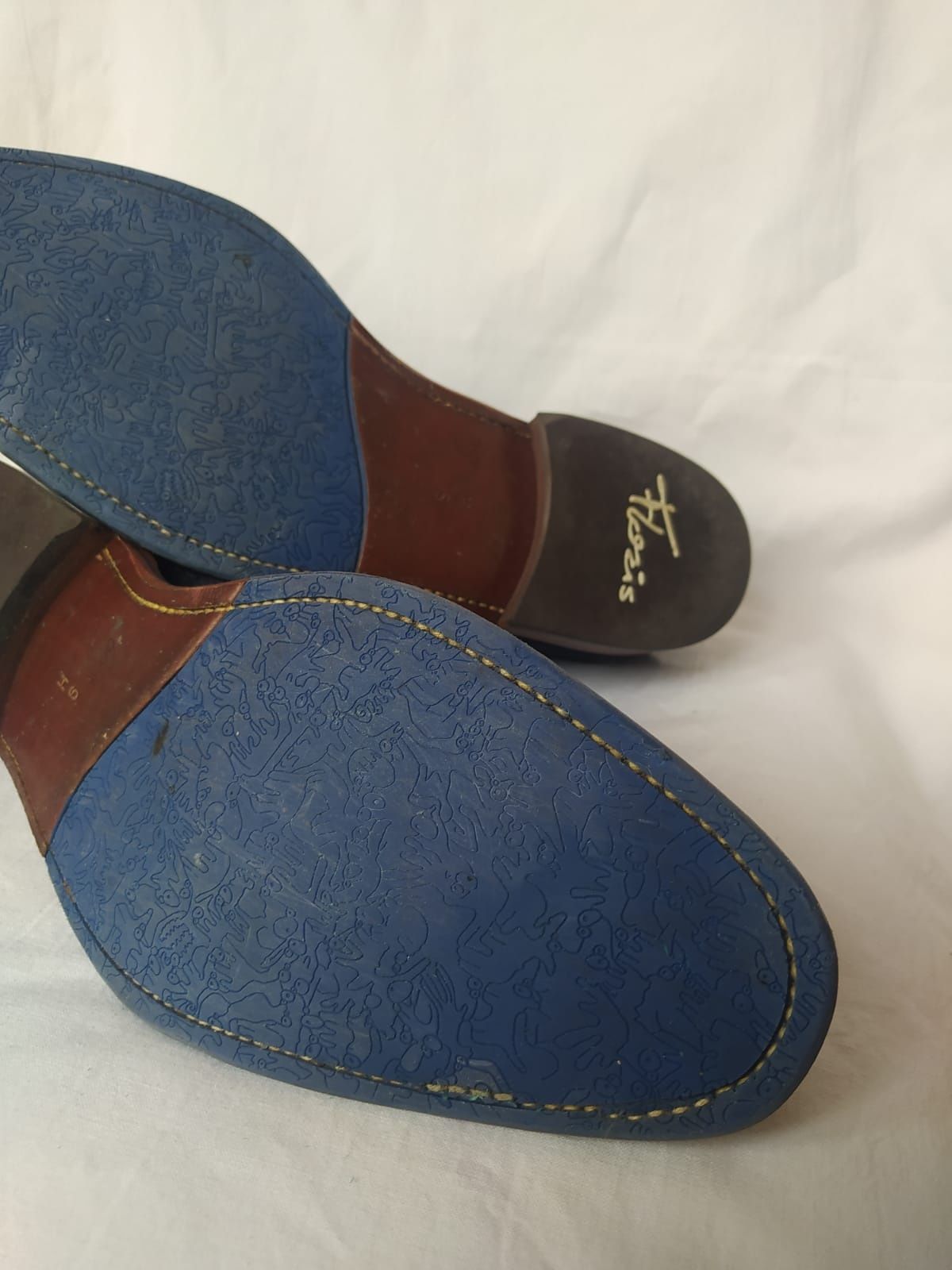 Pantofi din piele marca Floris Van Bommel