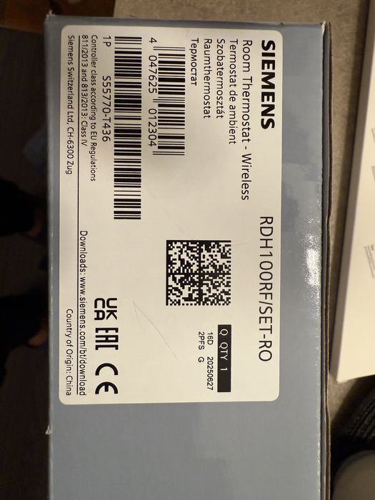 Termostat de ambient Siemens