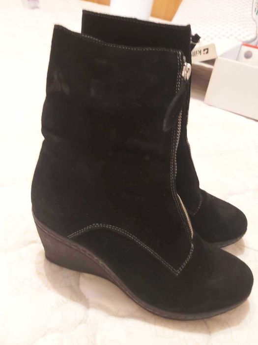 Botine piele naturală